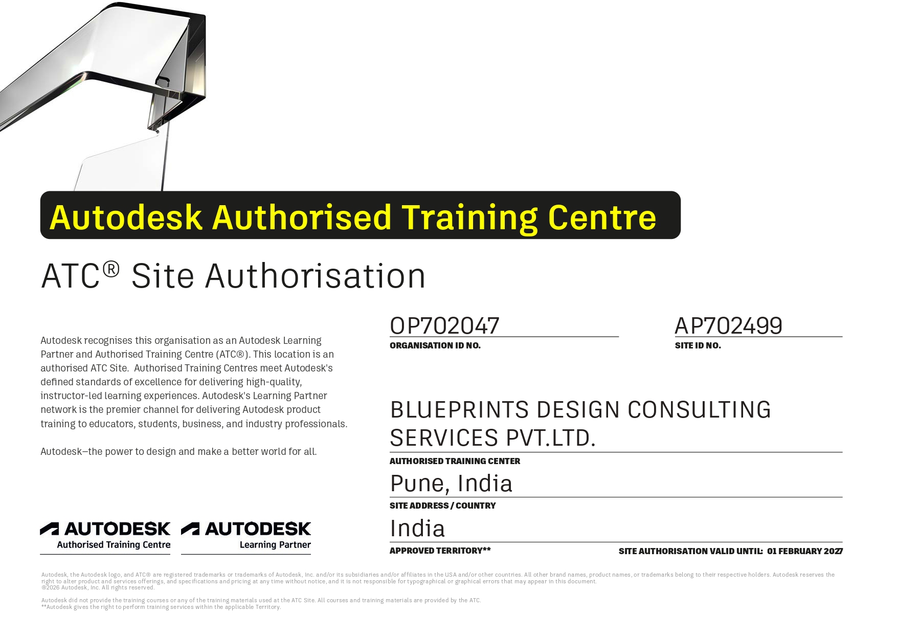 Course Completion Certificate